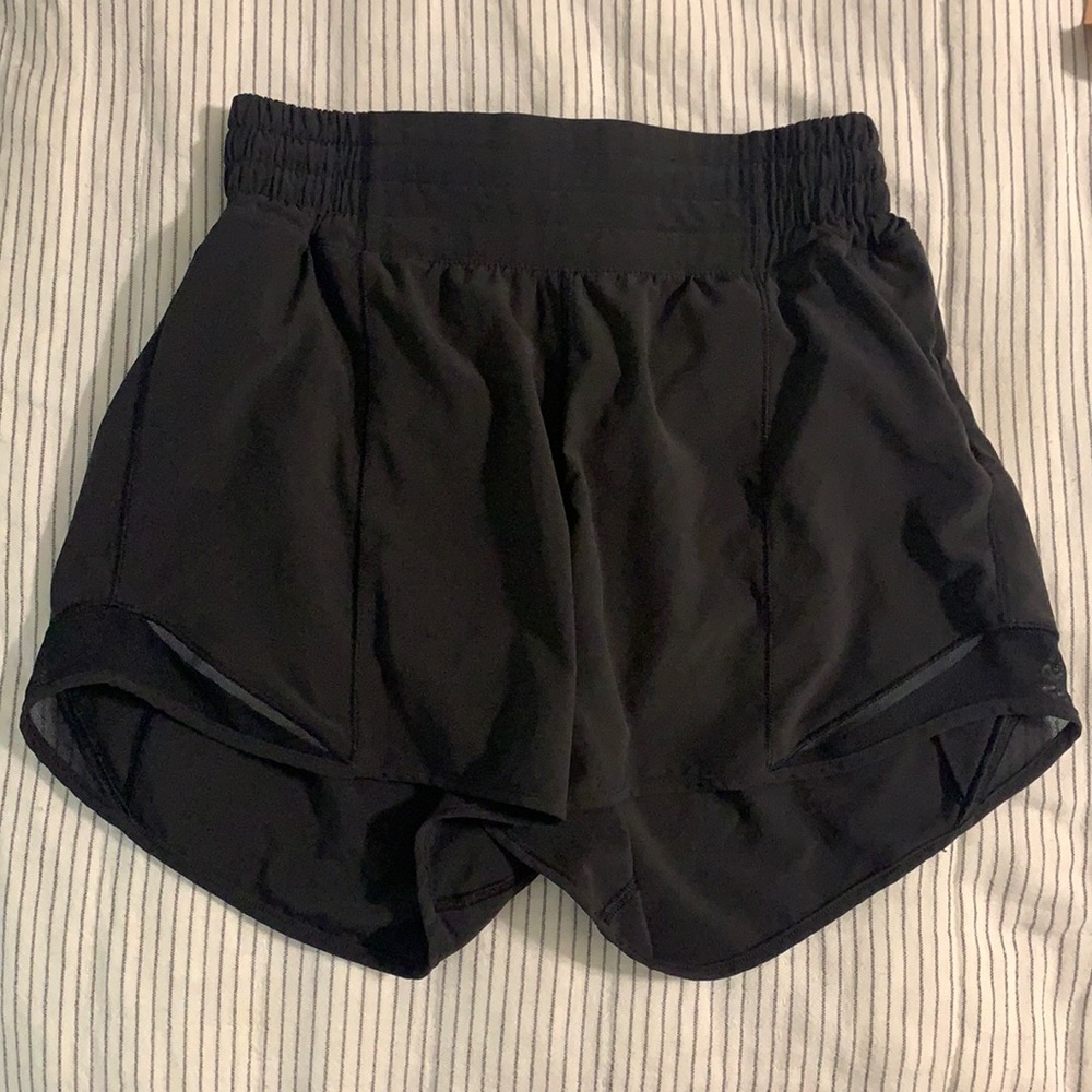 Black Lululemon shorts